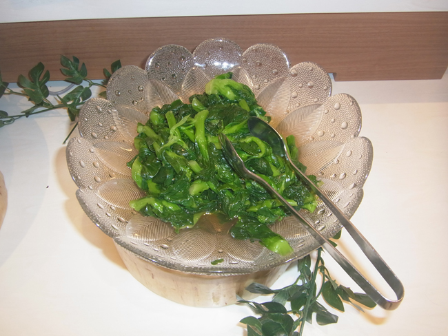 菜の花のおひたし
