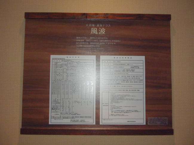 泉質表