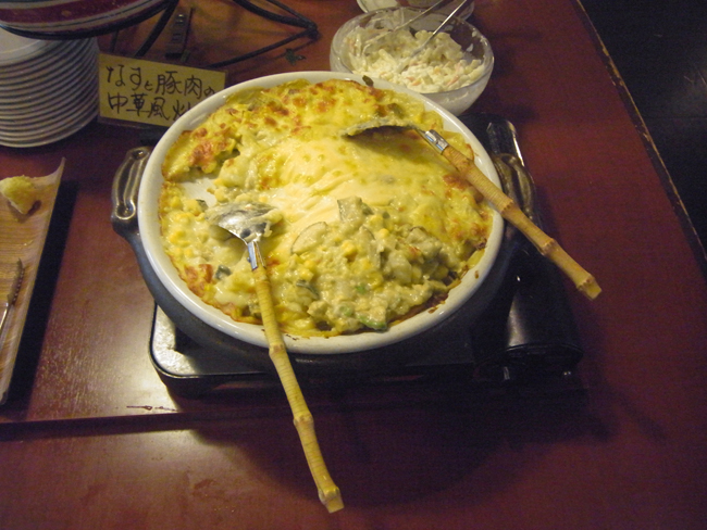 なすと豚肉の中華風炒め