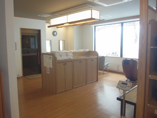 ふる川脱衣場