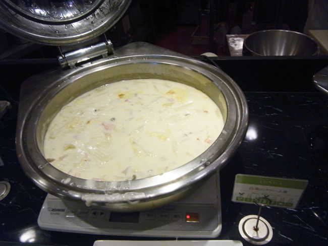 白菜のクリーム煮