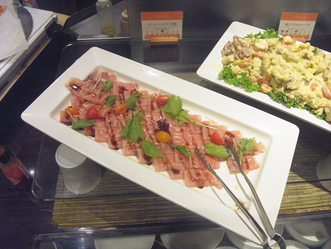 生ハムのパルサミコ酢