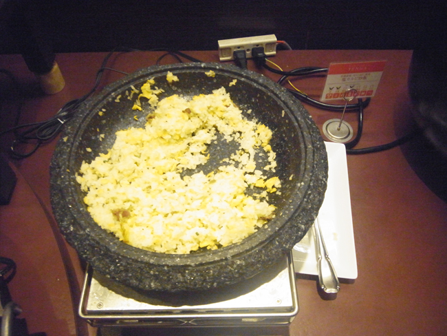 塩カルビ炒飯