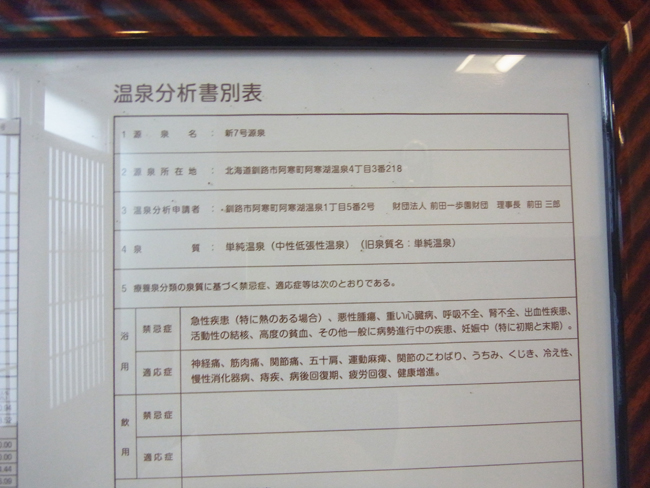 泉質表２