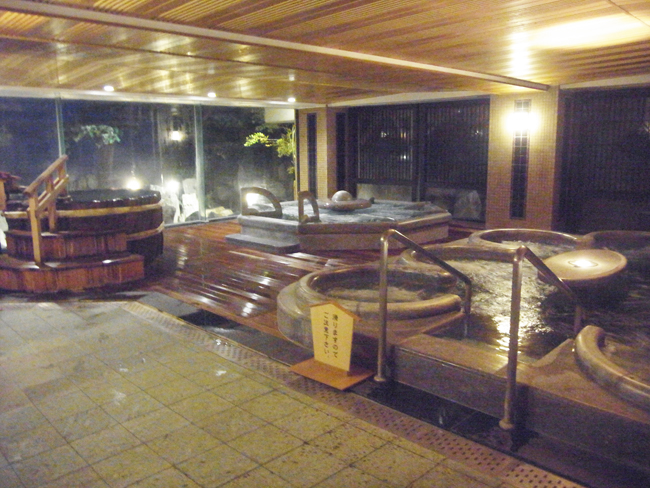 １階温泉