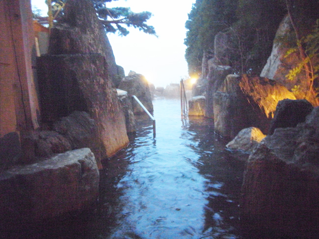 露天歩行浴